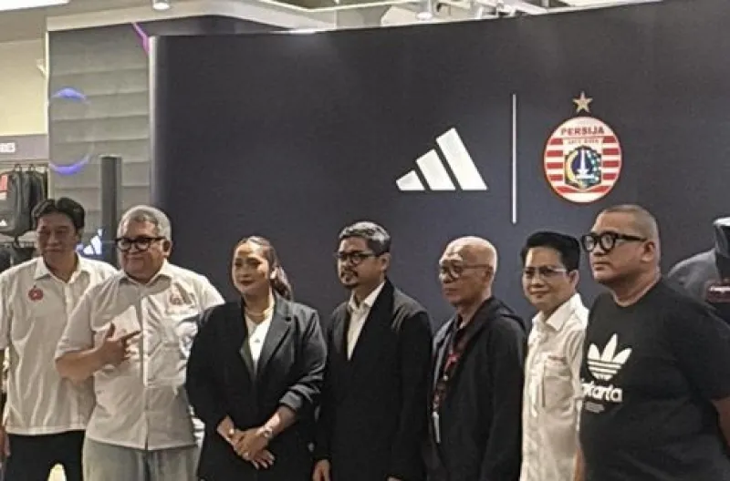 Kerjasama ini diumumkan secara resmi oleh adidas Indonesia dan Persija di adidas Brand Center Grand Indonesia, Senin (22/6/2026)