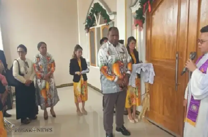 Pemkab Jayawijaya Tabiskan Gereja KIBAID Jemaat Wamena, Bupati Dorong Penguatan Kemitraan untuk Kedamaian