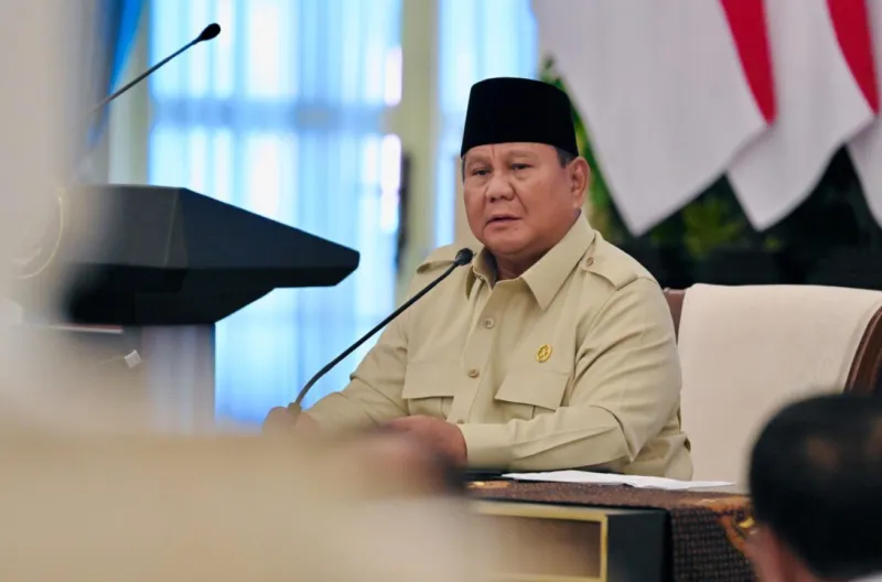 Presiden Prabowo Subianto menggelar pertemuan dengan para pengusaha Kamar Dagang dan Industri (Kadin) Indonesia pusat dan daerah dari seluruh Indonesia di Istana Negara, Jakarta, pada Jumat, 31 Juli 2026