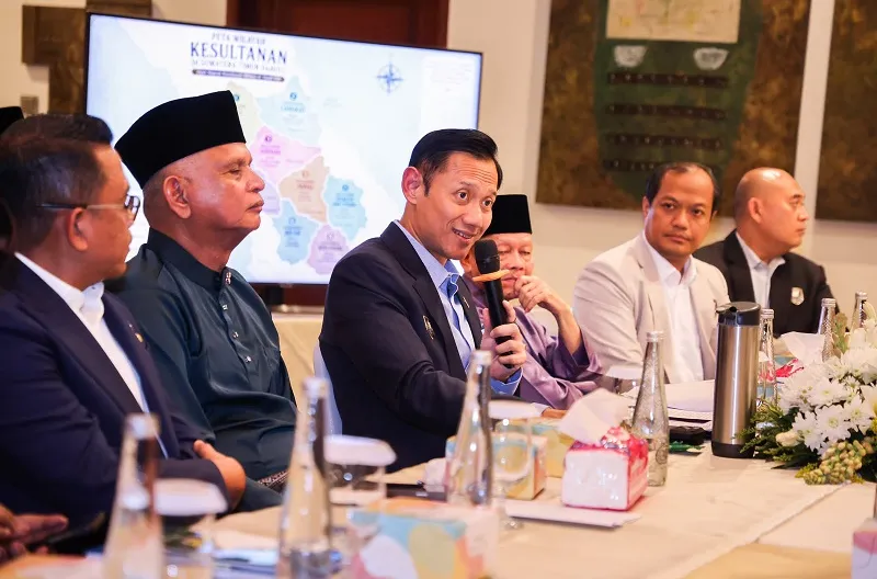 Menko Infrastruktur dan Pembangunan Kewilayahan Agus Harimurti Yudhoyono (AHY)