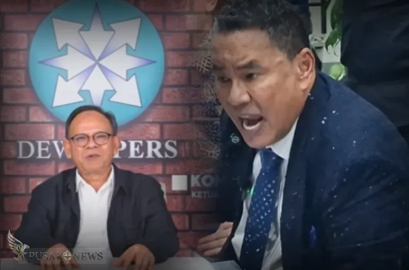 Ketua Dewan Pers, Komaruddin Hidayat - Advokat Hotman Paris Hutapea
