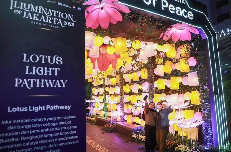 Festival Glow of Peace Perkuat Citra Jakarta Sebagai Kota Global yang Inklusif dan Harmonis