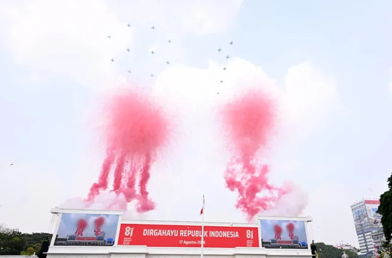 HUT ke-81 RI di Istana Meriah: Aksi Kopassus, Atraksi Alutsista, Seni Nusantara hingga Jamuan Rakyat