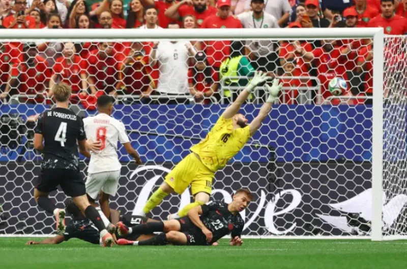 Azzedine Ounahi dari Maroko mencetak gol kedua