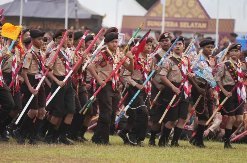 Jambore Nasional XII 2026 Diikuti 19.833 Peserta, Pramuka Didorong Dukung Swasembada Pangan