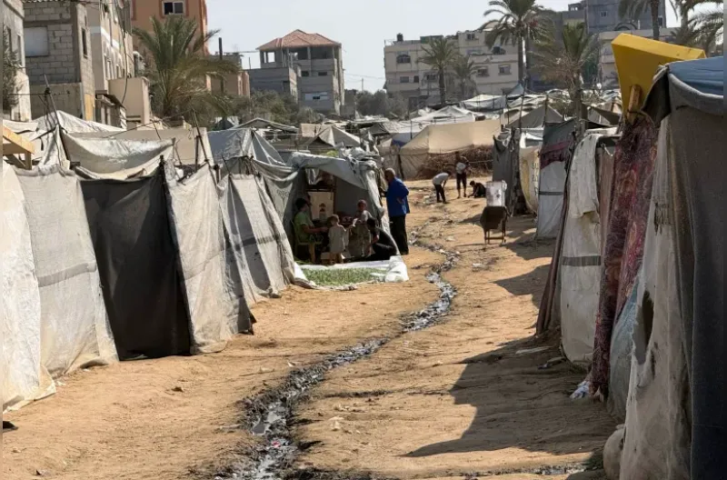 Warga Palestina di Gaza menyaksikan pemilihan umum Israel di tengah ketidakpastian mengenai terus berlanjutnya pengungsian, pembatasan, dan prospek untuk membangun kembali kehidupan mereka
