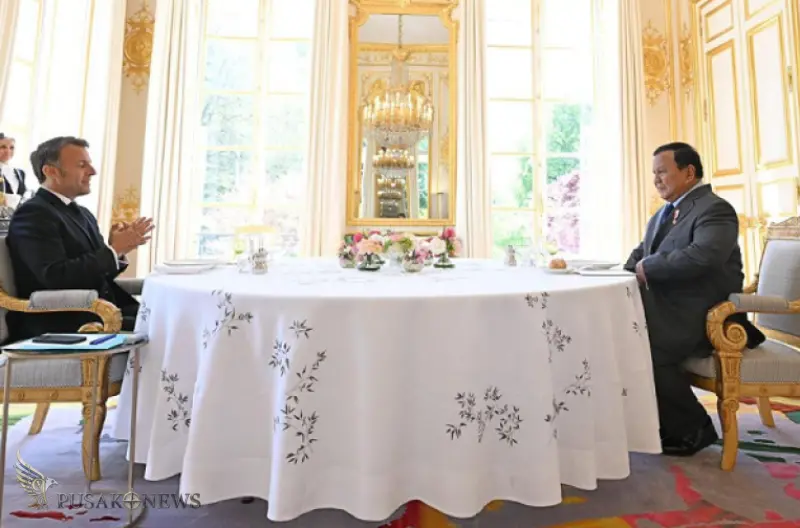 Presiden Prabowo Subianto dan Presiden Emmanuel Macron Sepakati Penguatan Kemitraan Strategis Indonesia–Prancis Presiden Prabowo Subianto dan Presiden Emmanuel Macron Sepakati Penguatan Kemitraan Strategis Indonesia–Prancis
