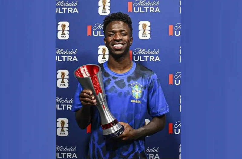 Pemain Terbaik Pertandingan Michelob Ultra Superior, Vinicius Jr (Brasil)
