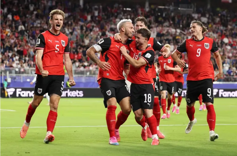 Austria Tundukkan Yordania 3-1 dalam Laga Sengit, Kemenangan Perdana di Piala Dunia Setelah 28 Tahun