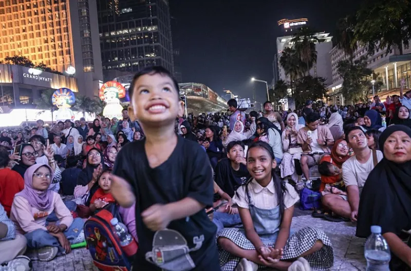 Malalm Puncak HUT ke-499 Jakarta Pecah! Pramono-Rano Luncurkan Logo 5 Abad dan Paparkan Transformasi Kota Global