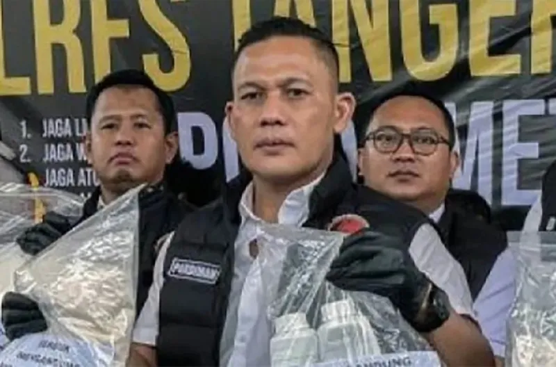 Kasat Resnarkoba Polres Tangerang Selatan AKP Pardiman
