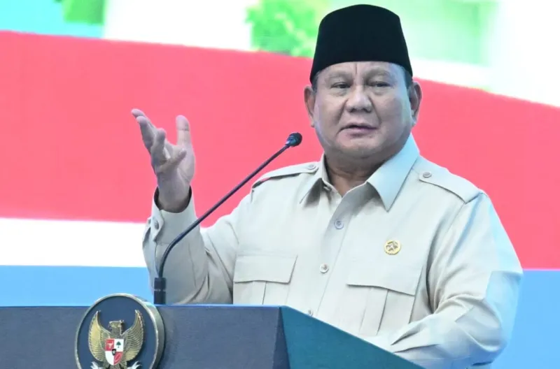 Presiden Prabowo Subianto meresmikan Akad Massal 62.000 Unit Kredit Pemilikan Rumah (KPR) Rumah Subsidi dan Kredit Usaha Rakyat (KUR) Perumahan senilai Rp880 miliar