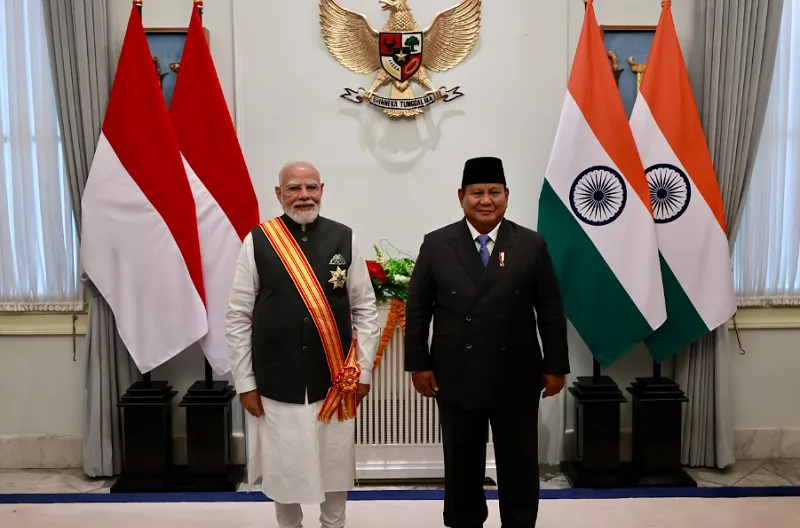 Prabowo Anugerahkan Bintang Adipurna kepada PM India Narendra Modi, Ini Alasannya