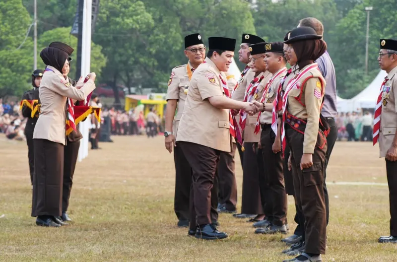 Jambore Nasional XII 2026 Diikuti 19.833 Peserta, Pramuka Didorong Dukung Swasembada Pangan