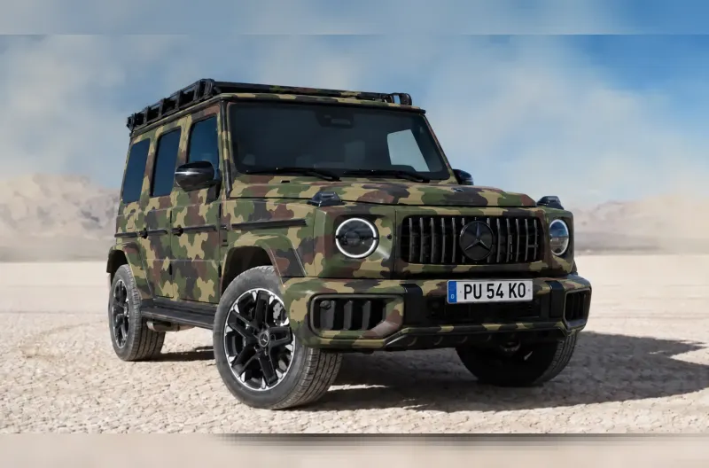 Ilustrasi, dalam foto ini Mercedes-Benz G-Class AMG 63 - Camo PUSAKO