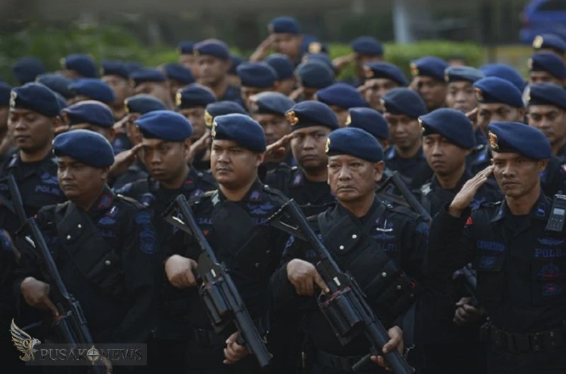 Ilustrasi Korps Brimob Polri