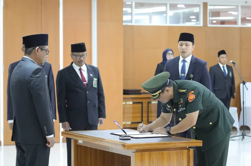 Sekretaris MA Lantik 5 Pejabat Tinggi Pratama, Reformasi Birokrasi Jadi Sorotan