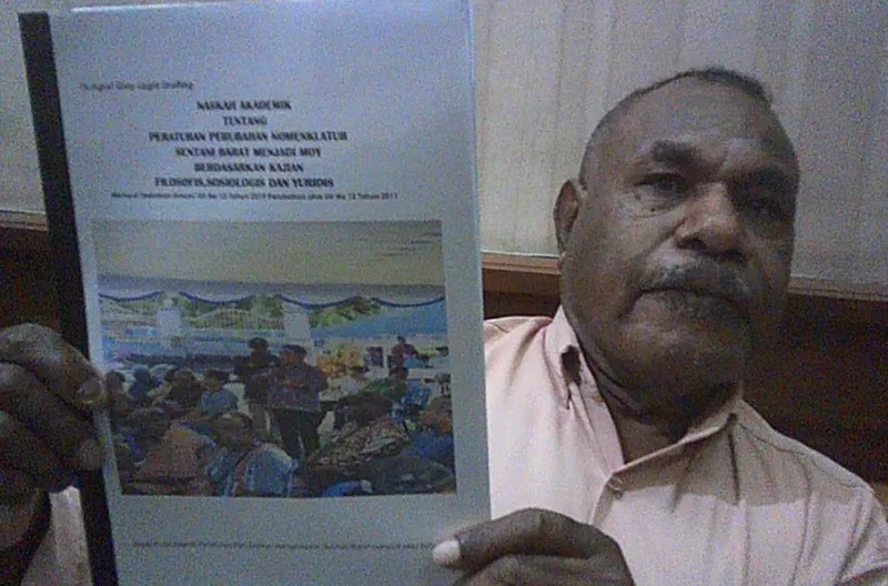 Usulan Ganti Nama Distrik Sentani Barat Jadi Distrik Moy Masih Menunggu Restu Pemkab Jayapura Usulan Ganti Nama Distrik Sentani Barat Jadi Distrik Moy Masih Menunggu Restu Pemkab Jayapura