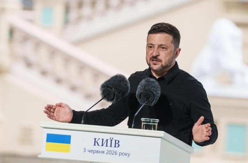 Presiden Ukraina Volodymyr Zelensky