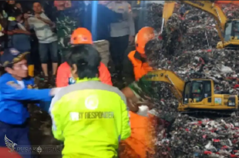 Longsor Sampah di TPST Bantargebang, Tiga Orang Dilaporkan Meninggal Dunia