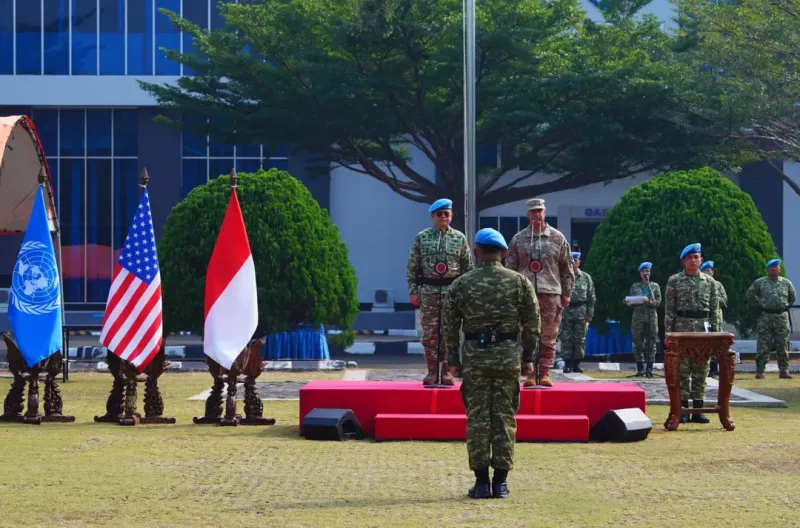 Komandan PMPP TNI Resmi Buka Latihan Bersama MPE26 Garuda Canti Dharma III 2026, Libatkan 19 Negara Sahabat Komandan PMPP TNI Resmi Buka Latihan Bersama MPE26 Garuda Canti Dharma III 2026, Libatkan 19 Negara Sahabat