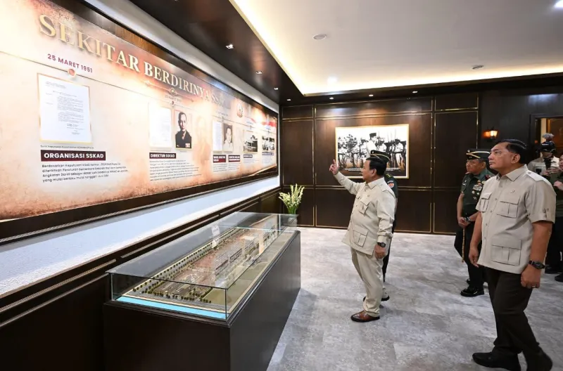 Seskoad Jadi Kawah Candradimuka Pemimpin Bangsa, Presiden Prabowo Resmikan Museum dan Perpustakaan Seskoad