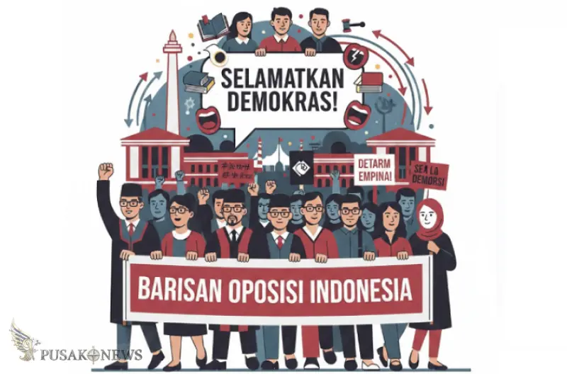 Barisan Oposisi Indonesia Dideklarasikan, Akademisi dan Aktivis Serukan Penyelamatan Demokrasi