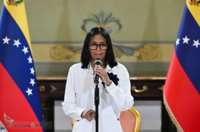 Presiden sementara Venezuela, Delcy Rodriguez.
©PusakoNews.com/red