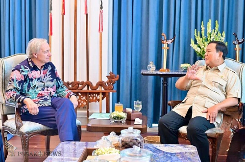 Bertemu Ray Dalio, Prabowo Siapkan Langkah Besar untuk Ekonomi Indonesia
©PusakoNews.com/BPMI Setpres