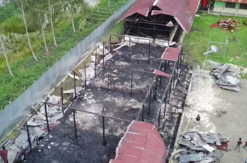 SD Yapis Waghete I dibakar simpatisan OPM.