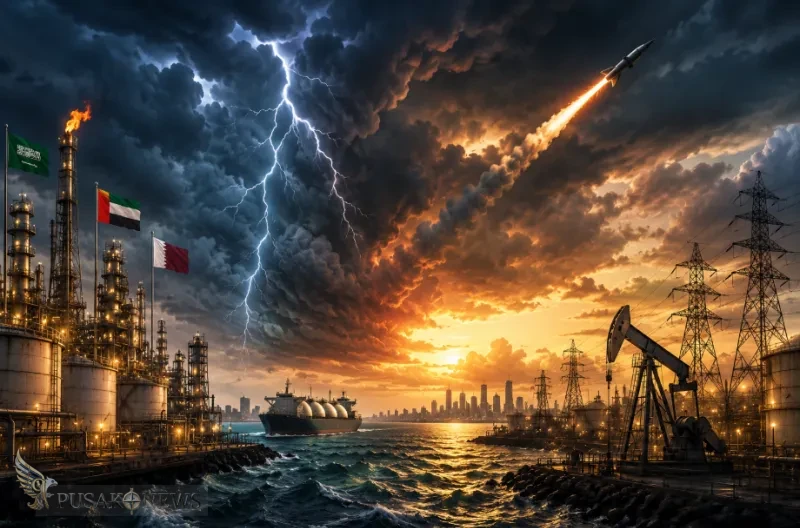 Ilustrasi: Iran Ultimatum Negara Teluk: Hentikan Serangan Trump atau Infrastruktur Strategis Jadi Sasaran