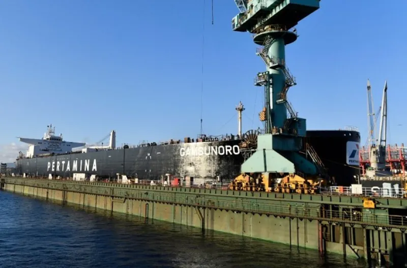 Kapal Gamsunoro milik PT Pertamina International Shipping (PIS)