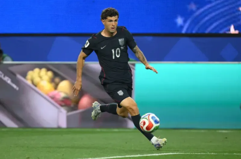 Setelah absen di pertandingan terakhir karena cedera, Christian Pulisic masuk sebagai pemain pengganti melawan Turki