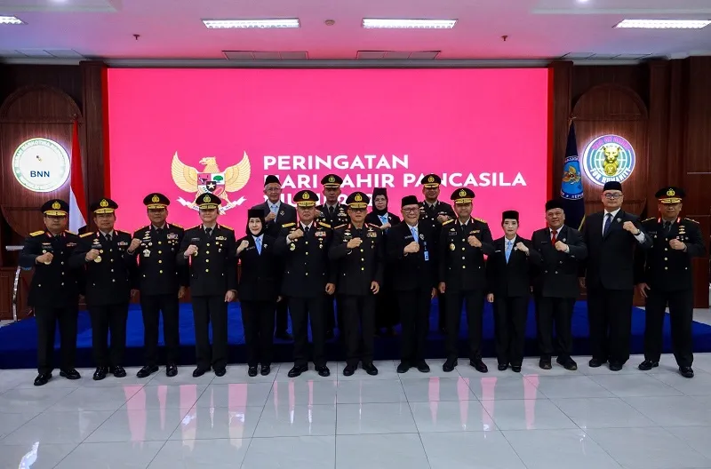 BNN Tegaskan Komitmen Jaga Persatuan Bangsa di Hari Lahir Pancasila 2026