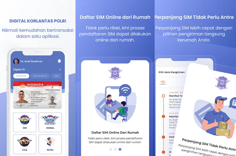 Tak Perlu Ribet, SIM Digital Resmi Hadir Lewat Aplikasi Digital Korlantas