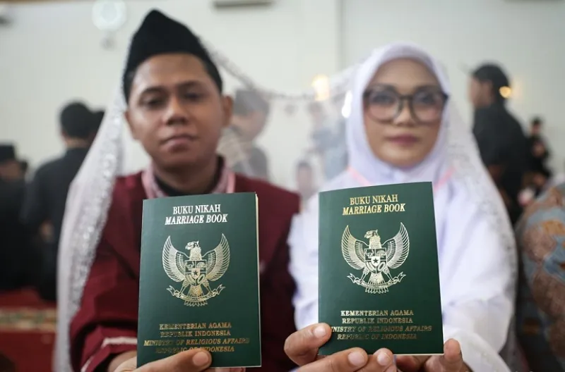 30 Pasangan Ikuti Festival Kawinan Tanah Abang, Dapat Fasilitas Isbat Nikah hingga Bantuan Mahar