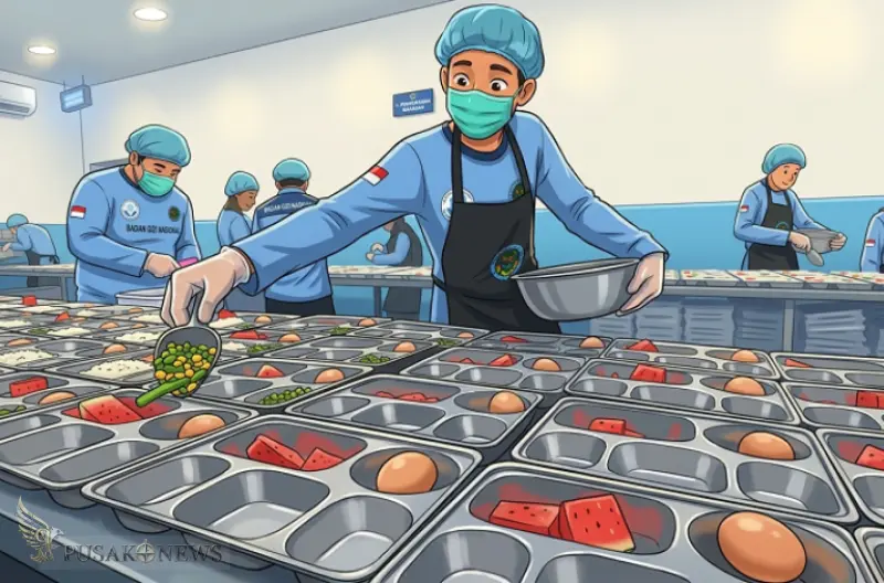 Ilustrasi-Dapur MBG
©PusakoNews.com/red