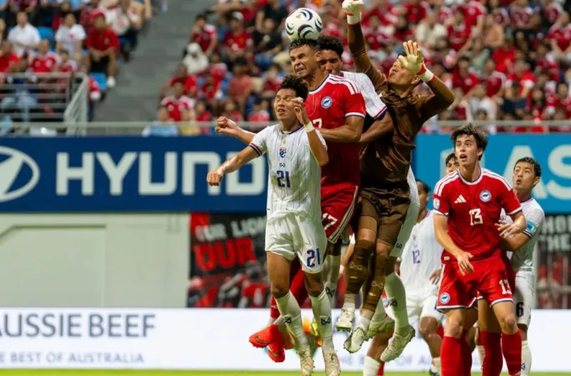 Thailand Tekuk Singapura 3-1 di Leg Pertama Semifinal ASEAN Hyundai Cup 2026