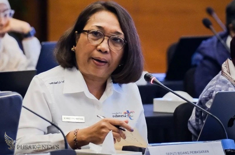 Deputi Bidang Pemasaran Kementerian Pariwisata, Ni Made Ayu Marthini, dalam keterangannya di Jakarta