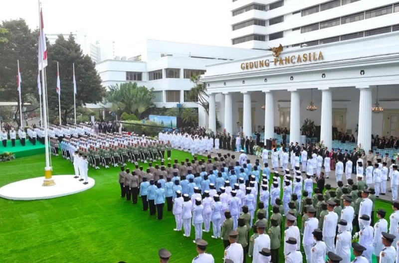 Prabowo Tegaskan Pancasila Jadi Konsensus Agung Pemersatu Bangsa di Hari Lahir ke-81 Prabowo Tegaskan Pancasila Jadi Konsensus Agung Pemersatu Bangsa di Hari Lahir ke-81