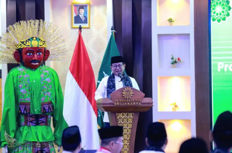 Gubernur DKI Jakarta Pramono Anung menghadiri acara halal bihalal dan silaturahmi Idulfitri 1447 H Pimpinan Wilayah Muhammadiyah DKI Jakarta di Gedung Dakwah Muhammadiyah DKI Jakarta, Jakarta Pusat, Sabtu (4/4).
©PusakoNews.com/bj