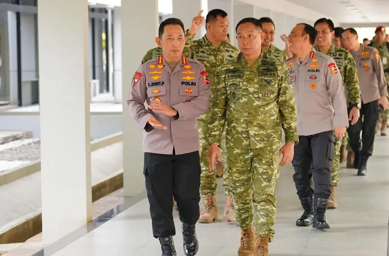 Silaturahmi ke Mabes TNI, Kapolri Perkuat Sinergi TNI-Polri Sesuai Arahan Prabowo
