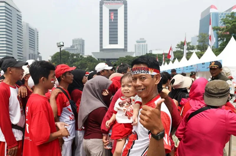 Pesta Rakyat HUT ke-81 RI di Monas Hadirkan 600 Ribu Kuliner Gratis dan Atraksi Udara