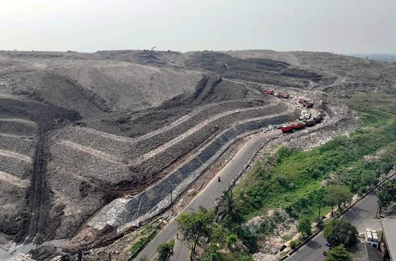 Pemprov DKI Mulai Tutup Zona Pembuangan di TPST Bantargebang, Terapkan Controlled Landfill Secara Bertahap Pemprov DKI Mulai Tutup Zona Pembuangan di TPST Bantargebang, Terapkan Controlled Landfill Secara Bertahap