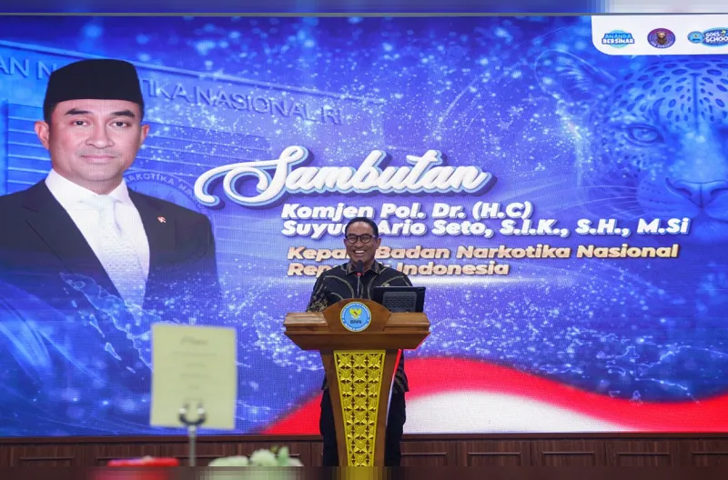 Kepala BNN Lepas Sejumlah Pejabat Pimpinan Tinggi yang Memasuki Masa Purna Tugas