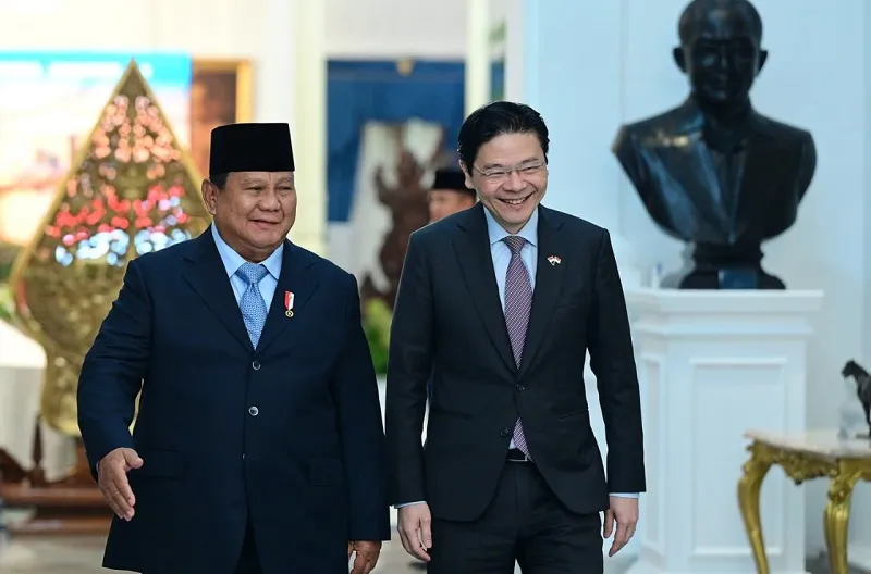 Presiden Republik Indonesia Prabowo Subianto menggelar pertemuan tahunan Leaders’ Retreat dengan Perdana Menteri (PM) Singapura Lawrence Wong pada Senin, 6 Juli 2026, di Istana Merdeka, Jakarta.