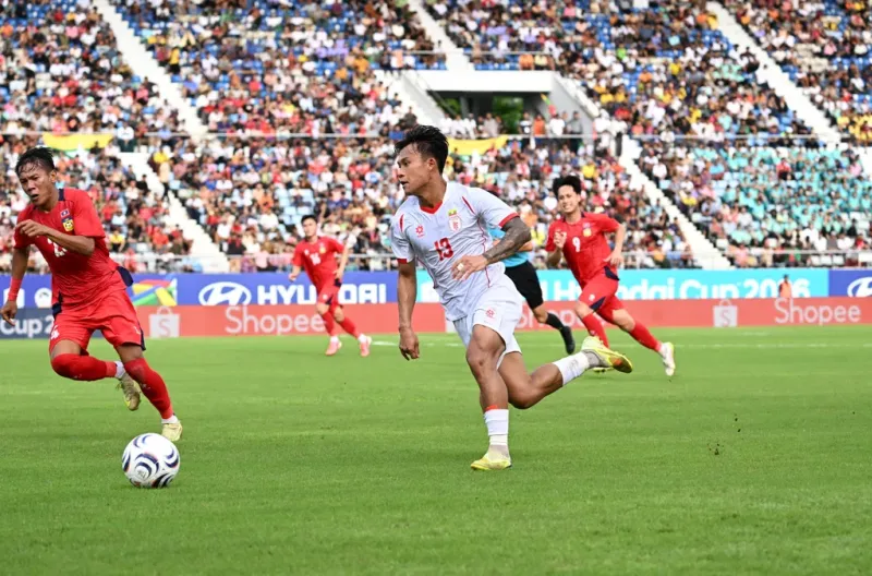 Myanmar Pesta Gol! Hajar Laos 7-2, Win Naing Tun Cetak Hattrick Spektakuler