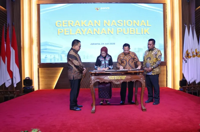 Pemerintah Canangkan Gerakan Nasional Pelayanan Publik, Perkuat Sinergi Hadirkan Layanan Cepat, Berintegritas, dan Berbasis Digital
