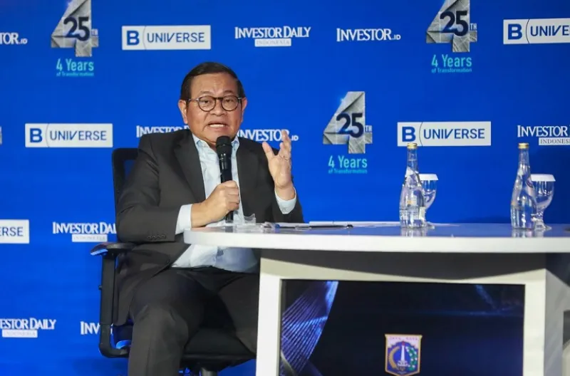 Gubernur DKI Jakarta, Pramono Anung memaparkan berbagai terobosan kemajuan pembangunan Jakarta
