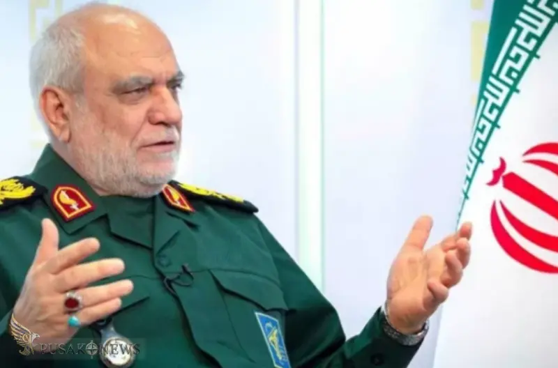Kepala Organisasi Intelijen Iran, Mayor Jenderal Majid Khademi.
©PusakoNews.com/red
